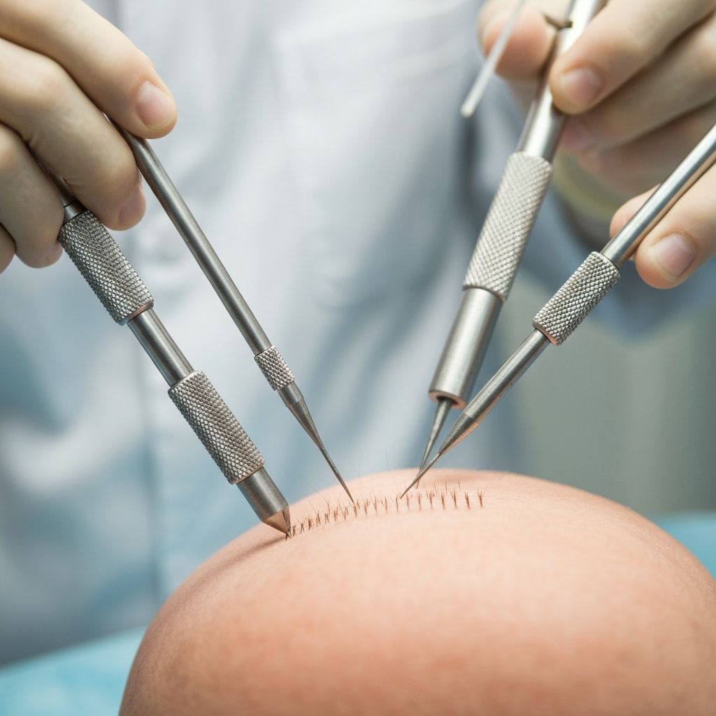 DHI hair transplant procedure